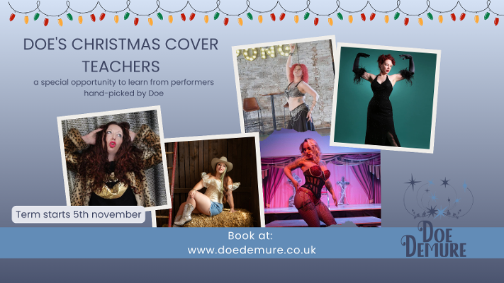 Christmas burlesque and belly dance classes in Leicester