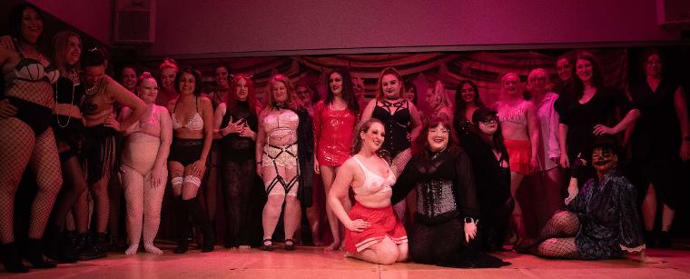 Butterfly Boudoir Halloween burlesque show 2023