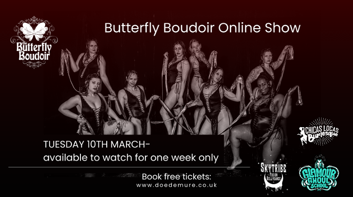 Butterfly Boudoir online show