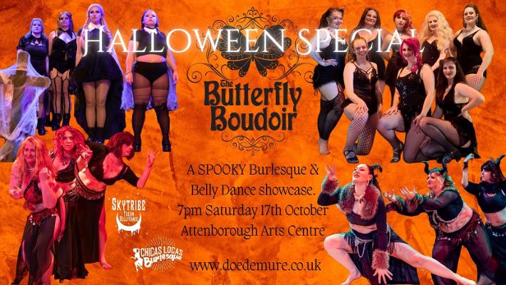 Halloween burlesque and belly dance showcase Leicester