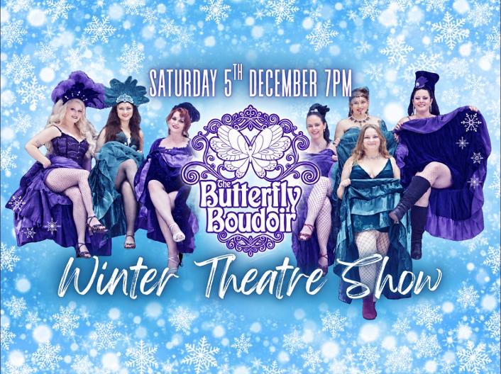 Book tickets to our Winter Christmas show at Leicester's Sue Townsend Theatre, saturday 5th December 2026 7pm