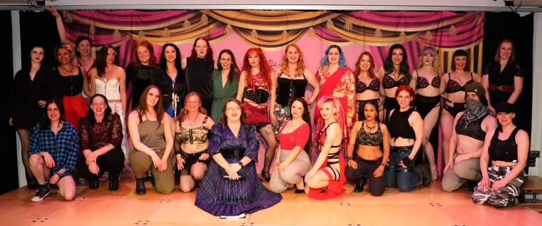 The Butterfly Boudoir Spring 2022 show curtain call