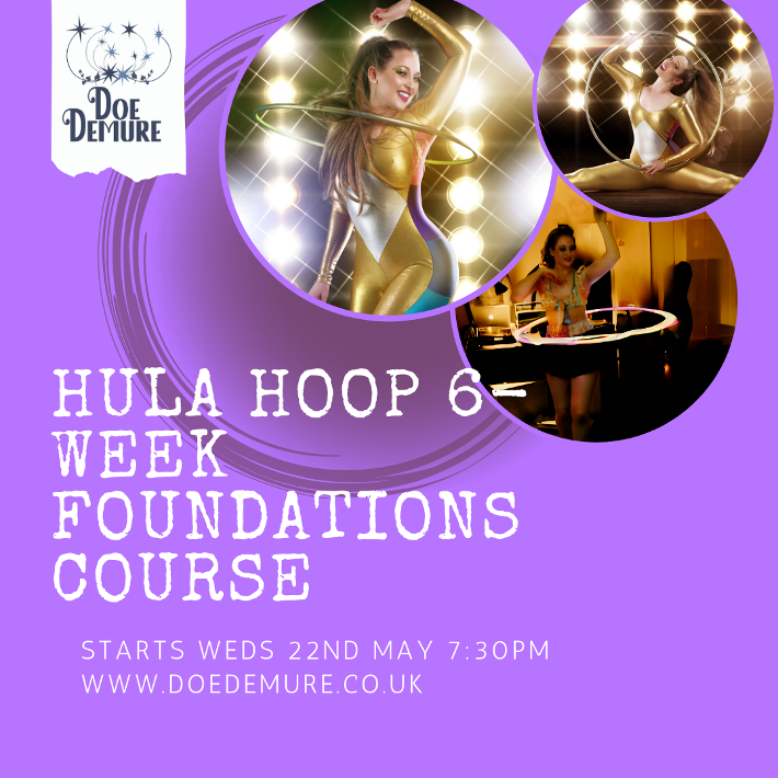 Hula hoop foundations course at create studios Leicester