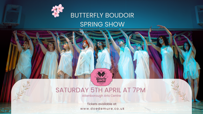 Leicester burlesque and bellydance show at Attenborough Arts Centre