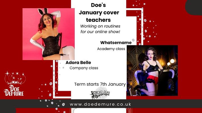 January burlesque classes in Leicester